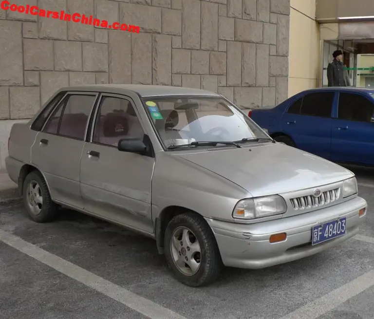 Dongfeng Yueda Kia Pride Sedan In China - CoolCarsInChina.com