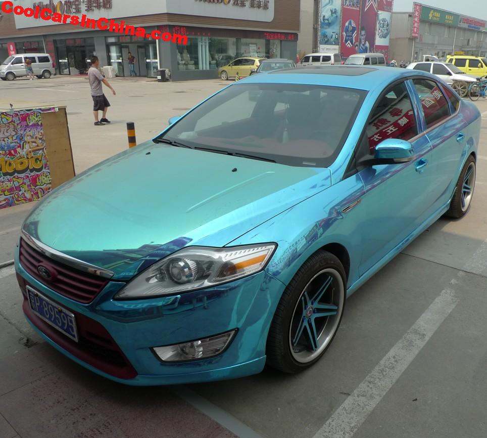 すずき Changan-Ford Mondeo Zhisheng Sedan Has A Shiny Wrap In China