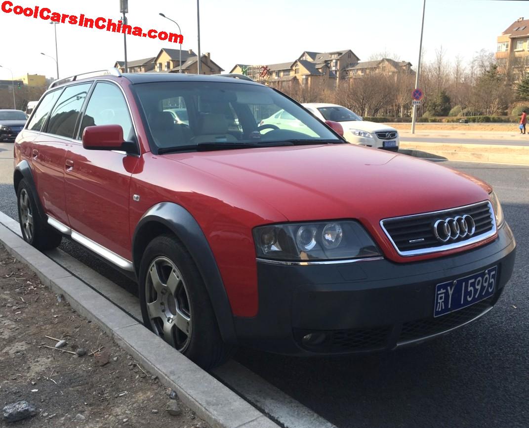 ヒュンダイ Audi A6 Allroad Quattro 2.7T In Red With A Manual In China